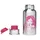 ergobag Edelstahl Trinkflasche Prinzessin Rosa 0,5 l