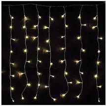 Mojawo Lichtervorhang LED 10 m Warmweiß