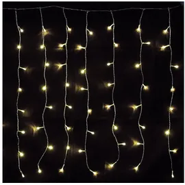 Mojawo Lichtervorhang LED 10 m Warmweiß