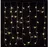 Mojawo Lichtervorhang LED 10 m Warmweiß