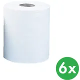Papierhandtücher zweilagig in der Rolle MAXI, weiß, 6 Stk.