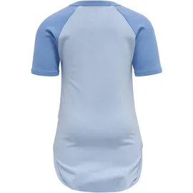 hummel hmlASLAN kurzarm Baby-Body 7118 | silver lake blue 68