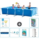 Rechteckiger Frame Pool - 450x220x84 Cm - 7-teilig  S151