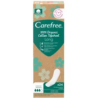Carefree Slipeinlagen Organic Cotton Long 24 St.