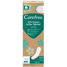 Carefree Slipeinlagen Organic Cotton Long 24 St.