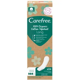 Carefree Slipeinlagen Organic Cotton Long 24 St.