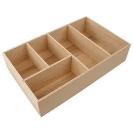 Fackelmann Schubkasten Einsatz Breite 20 cm Buchenholz