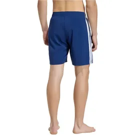 adidas 3-Stripes Badeshorts Dark Blue/White S