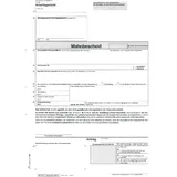 RNK Vordruck Mahn- und Vollstreckungsbescheid Arbeitsgericht A4 selbstdurchschreibend