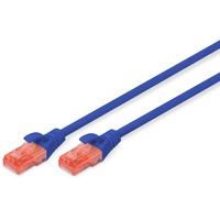 Digitus DK-1612-050/B RJ45 Netzwerkkabel, Patchkabel CAT 6 U/UTP Blau verdrillte Paare 1 St.