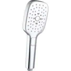 Marwell Quattro II Duschsystem mit Duschstange Silber 150x9,3cm