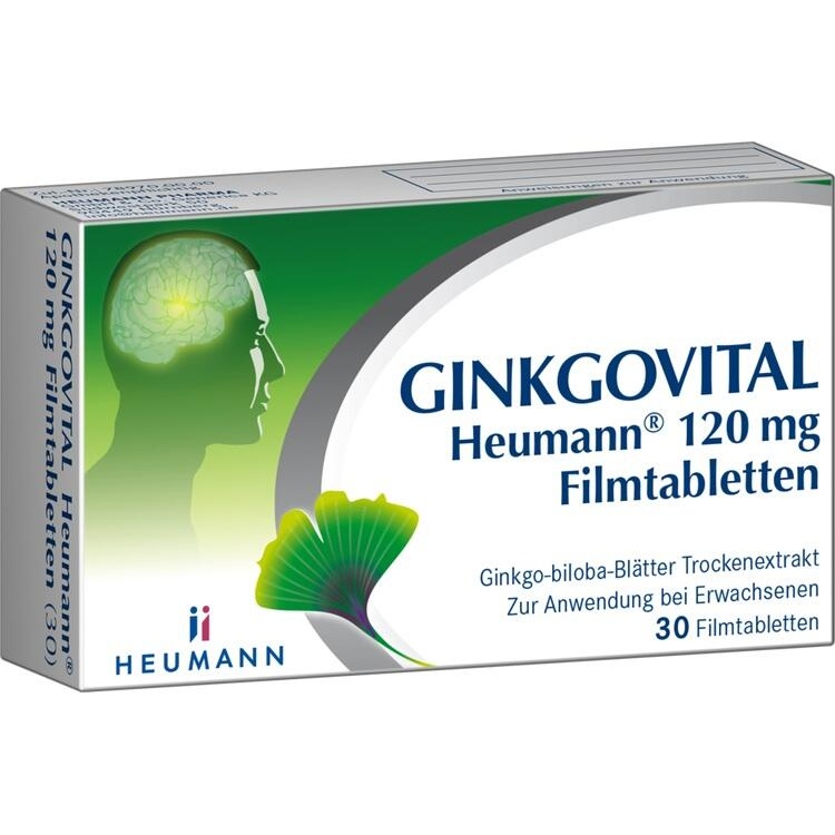 ginkgovital heumann 120 mg filmtabletten 120 st