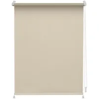 Lichtblick Thermo-Rollo / Verdunkelungsrollo Klemmfix 90 x 220 cm creme