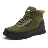 Sorel Outing NW Sneaker Mid WP Schuhe, wasserdichte Konstruktion, leichte Dämpfung, herausnehmbare Einlegesohle, anpassungsfähiger Stil - Herren Utility Green / Black 45