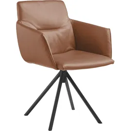 Musterring Polsterstuhl JustB SP500 Leder braun 1 Stk.