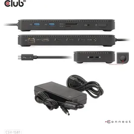 Club 3D Thunderbolt 4 Zertifizierte 11-in-1-Docking-Station