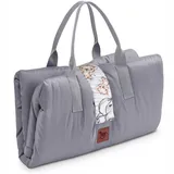 Pepi - Playmat Baby - Spielmatte Baby Faltbar - Spielmatte Kinder - Picknickdecke Wasserdicht 120x150 cm - Picnic Blanket für Kinder - Baby Matte - 100% Baumwolle - Safari