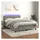 vidaXL Boxspringbett 140 x 200 cm Hellgrau