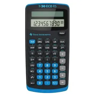 Texas Instruments Schulrechner TI-30 ECO RS, einzeilig