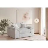 Home Affaire XXL-Sessel »Soft&Cosy«, in Cord, inklusive 2 Zierkissen beige