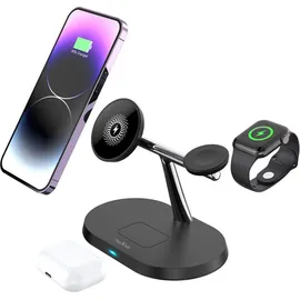 MaxLife Maxlife wireless charger 3in1 15W, black MXWC-03 - schwarz