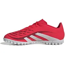 adidas Predator Club Turf Football Boots, Lucid red/FTWR White/core Black, 44 2/3 EU