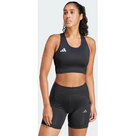adidas Adizero Essentials Running Crop Top Black M