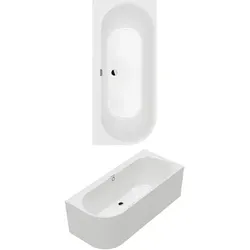 Villeroy & Boch Badewanne „Oberon 2.1“ rechte Ausführung vorwand 180 × 80 cm, rechts