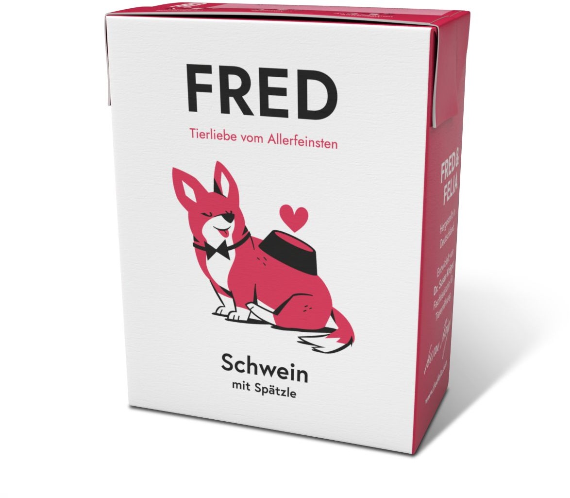 Fred & Felia Schwein mit Spätzle 10x390 g