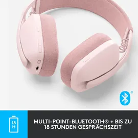 Logitech Zone Vibe 100 rose