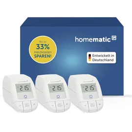 Homematic IP Heizungsset 161216A1 Digitalthermostate App-Steuerung