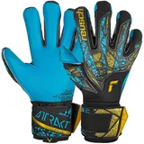 Reusch Torwarthandschuhe Attrakt Aqua Finger Support Gold/Schwarz/Mehrfarbig 9,5