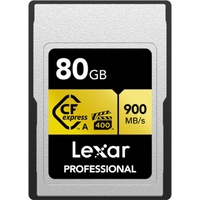 Lexar Professional GOLD CFexpress Type A 80GB