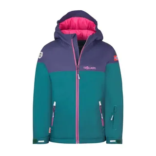 TROLLKIDS Hallingdal Jacke Petrol 116