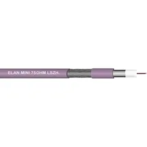 Elan 70I132 Koaxialkabel Außen-Durchmesser: 2.80 mm 75 Weiß 10 m