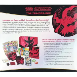 Pokémon Top Trainer Box Schwert & Schild Astralglanz