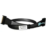 ICY Dock Kabel MCIO x8 SFF-TA-1016 > MCIO 8i SFF-TA-1016,schwarz,0,5m 5.0 cm), Interne Kabel (PC)