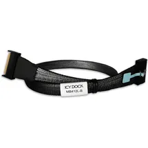 ICY Dock Kabel MCIO x8 SFF-TA-1016 > MCIO 8i SFF-TA-1016,schwarz,0,5m 5.0 cm), Interne Kabel (PC)