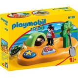 Playmobil 1.2.3 Pirateninsel 9119