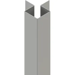 OSMO Fassade Eckprofil 1 Aluminium 300cm RAL 7016 pilverlackbeschichtet VE 1 Stk.