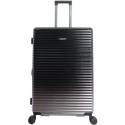 Koffer SAXOLINE "Elite", Gr. B/H/T: 48.00cm x 74.00cm x 31.50cm, schwarz, casual, Koffer, mit robuster ABS/PC-Hülle