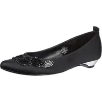 Stuart Weitzman Mädchen promise Ballerinas Halbschuhe, Schwarz, EUR 32 (S 1)
