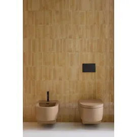 Duravit Balcoon Wand-WC mit WC-Sitz Clay terra Matt