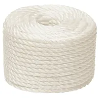 VidaXL Arbeitsseil Weiß 24 mm 100 m Polypropylen