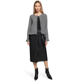 Cartoon Wickelrock Damen Schwarz 42
