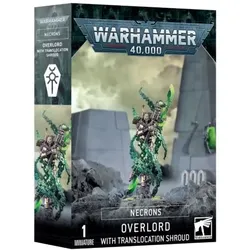 Warhammer 40.000 - Necrons Overlord w. Translocation Shroud