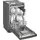 Beko BDUS26040XQ Einbau-Geschirrspüler (unterbaufähig, 448 mm breit, Pearl Inox)