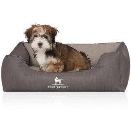 Knuffelwuff Hundebett Outlander M-L 85 x 63 cm grau
