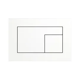 TECE One Paket Wand-Dusch-WC Duschfunktion WC-Sitz 2-Mengen-Betätigungsplatte