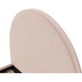 Vipack Polsterbett Moon 140 x 200 cm Massivholz rosa